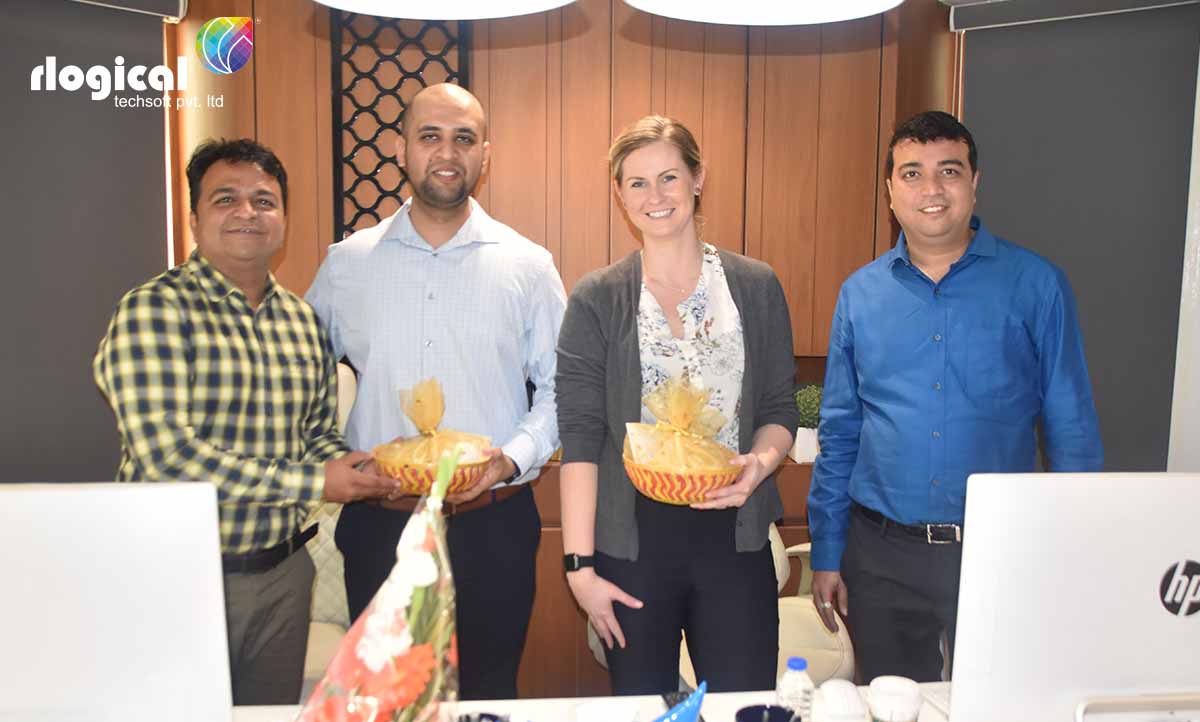 Client Visited to Rlogical Office